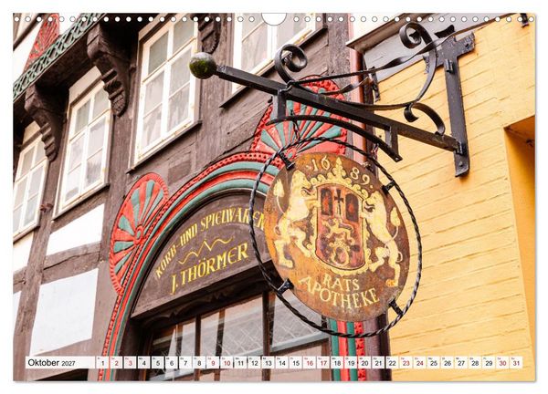 Produktbild: Ein Blick auf Osterode am Harz in Farbe (Wandkalender 2027 DIN A3 quer), CALVENDO Monatskalender