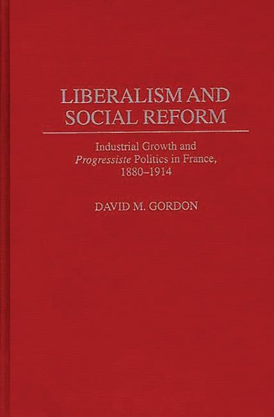 Produktbild: Liberalism and Social Reform