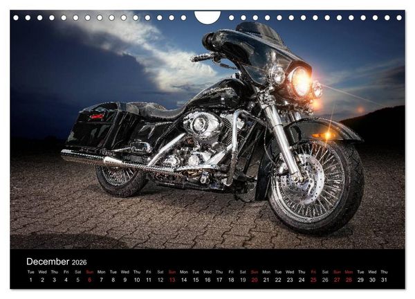 Produktbild: Motorbike Dreams (Wall Calendar 2026 DIN A4 landscape), CALVENDO 12 Month Wall Calendar