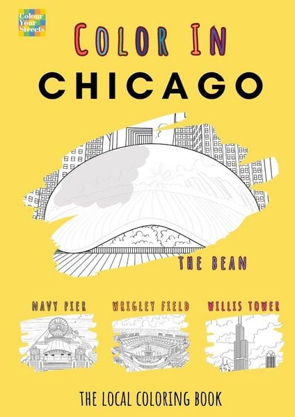 Produktbild: Chicago Coloring Book