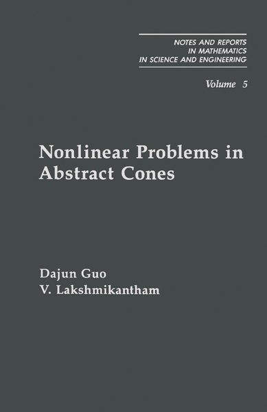 Produktbild: Nonlinear Problems in Abstract Cones