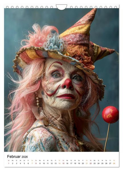 Produktbild: Der Clown (Wandkalender 2026 DIN A4 hoch), CALVENDO Monatskalender