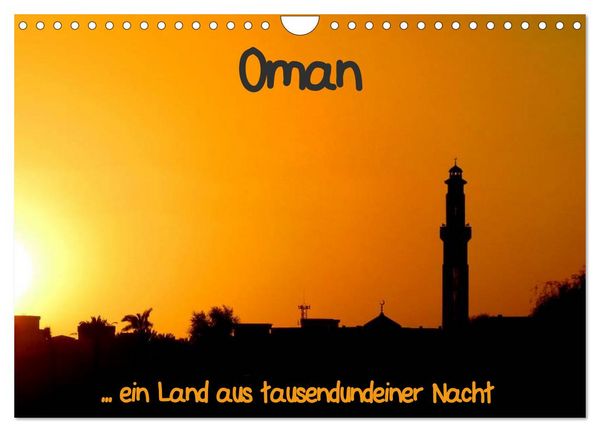 Produktbild: Oman (Wandkalender 2026 DIN A4 quer), CALVENDO Monatskalender