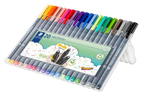 Produktbild: STAEDTLER triplus fineliner 334 Fineliner, 20er Set, 334 SB20