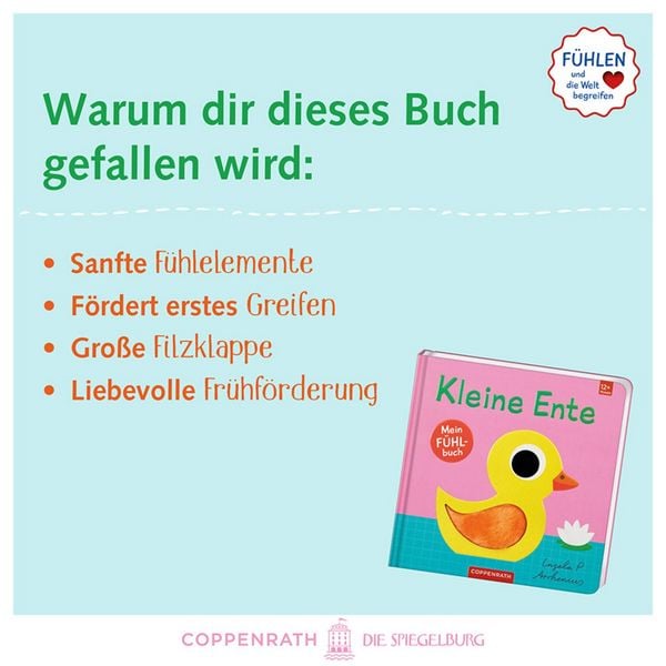 Produktbild: Mein F&uuml;hlbuch: Kleine Ente