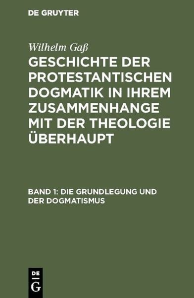 Produktbild: Die Grundlegung und der Dogmatismus