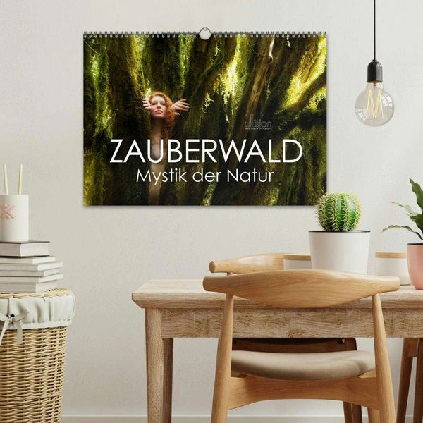 Produktbild: ZAUBERWALD Mystik der Natur (Wandkalender 2026 DIN A3 quer), CALVENDO Monatskalender
