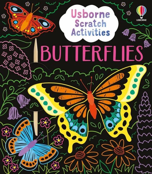 Produktbild: Usborne Scratch Activities Butterflies
