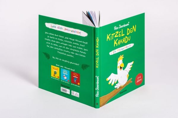 Produktbild: Kitzel den Kakadu - Ein Mitmachbuch