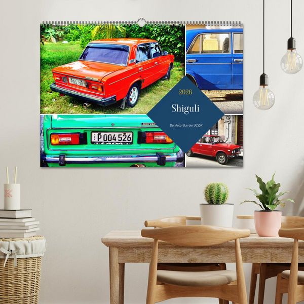 Produktbild: Shiguli - Der Auto-Star der UdSSR (Wandkalender 2026 DIN A2 quer), CALVENDO Monatskalender