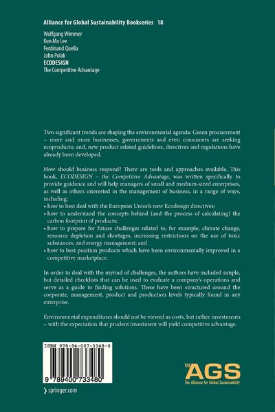 Produktbild: ECODESIGN -- The Competitive Advantage