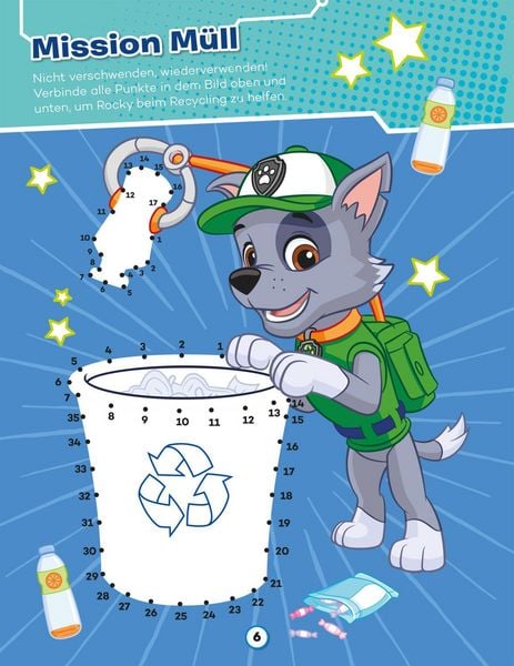 Produktbild: PAW Patrol Mitmachbuch: PAWtastischer Wisch & Weg Spielspa&szlig;