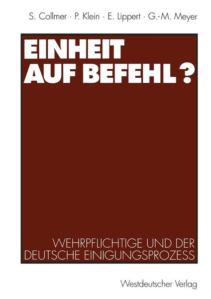 Produktbild: Einheit auf Befehl?
