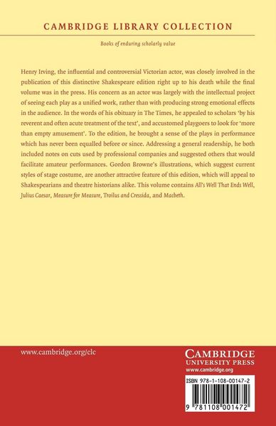 Produktbild: The Henry Irving Shakespeare