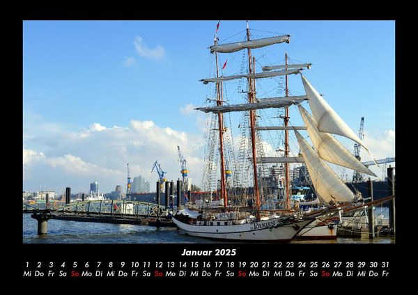 Produktbild: Segelboote 2025 Fotokalender DIN A3