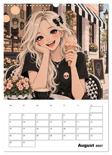 Produktbild: Kim, eben anders normal (Wandkalender 2027 DIN A3 hoch), CALVENDO Monatskalender