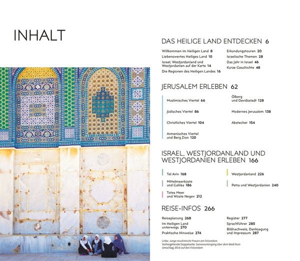 Produktbild: Vis-&agrave;-Vis Reisef&uuml;hrer Jerusalem, Israel, Westjordanland & Petra