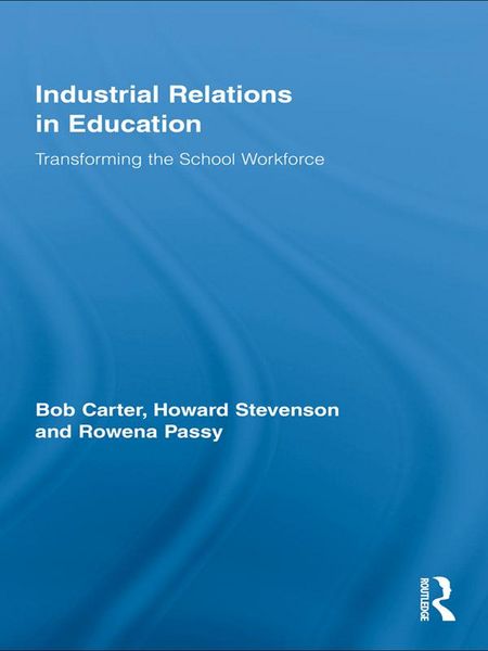Produktbild: Industrial Relations in Education