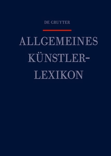 Produktbild: Allgemeines K&uuml;nstlerlexikon (AKL) / Hornung - Hunziker