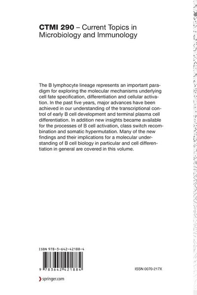 Produktbild: Molecular Analysis of B Lymphocyte Development and Activation