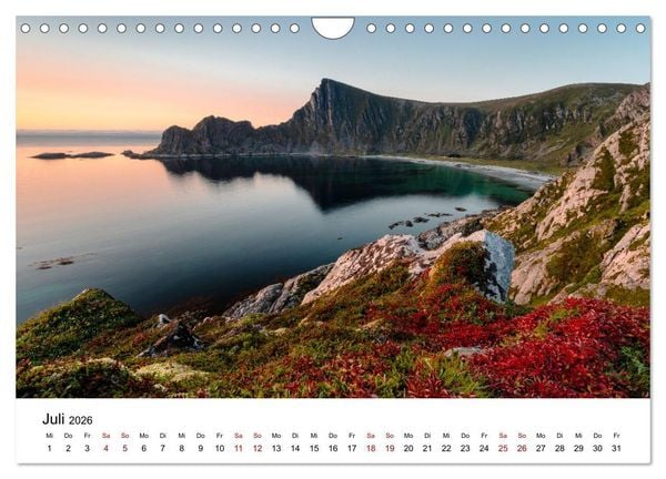 Produktbild: Magische Landschaften - Faszination Natur (Wandkalender 2026 DIN A4 quer), CALVENDO Monatskalender