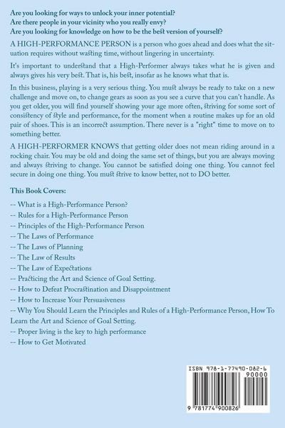 Produktbild: High Performance Person