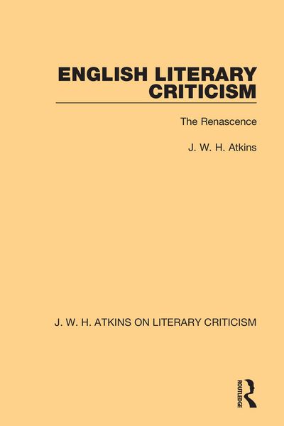 Produktbild: English Literary Criticism