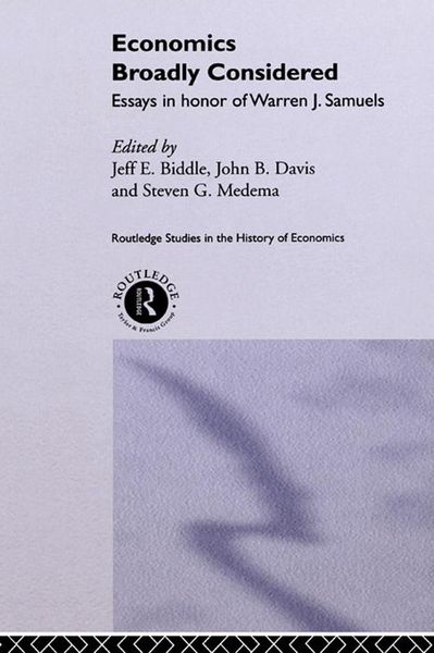 Produktbild: Economics Broadly Considered