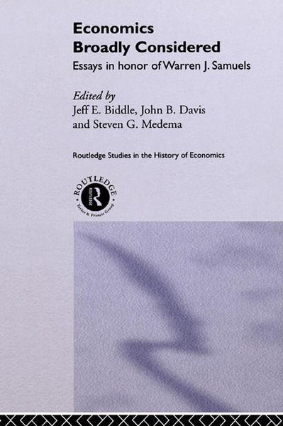 Produktbild: Economics Broadly Considered