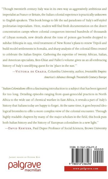 Produktbild: Italian Colonialism