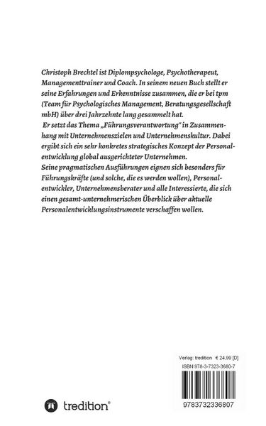 Produktbild: F&uuml;hrungsverantwortung