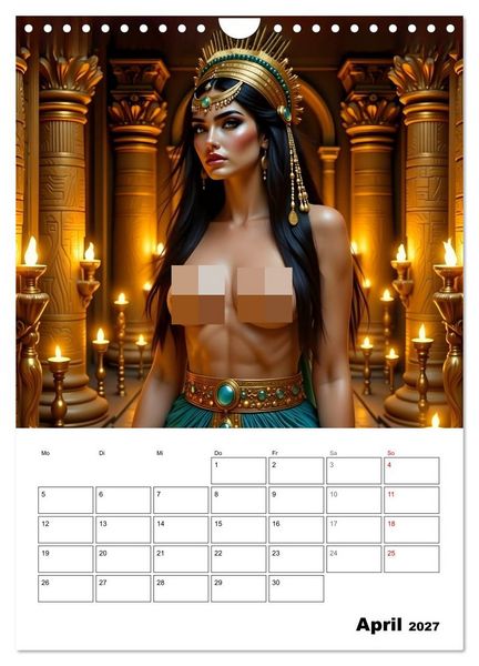 Produktbild: T&ouml;chter der alten G&ouml;tter (Wandkalender 2027 DIN A4 hoch), CALVENDO Monatskalender