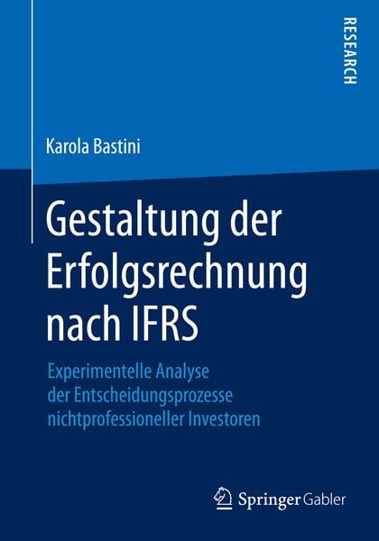 Produktbild: Gestaltung der Erfolgsrechnung nach IFRS