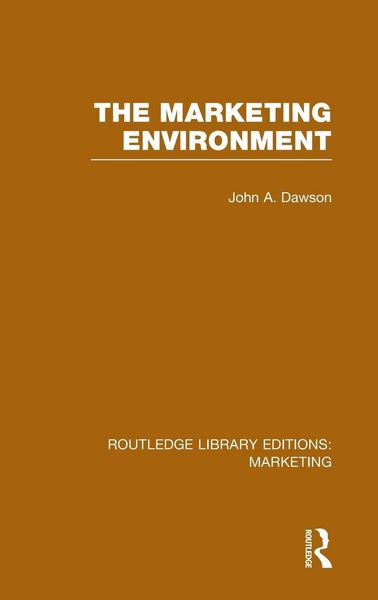 Produktbild: The Marketing Environment (RLE Marketing)