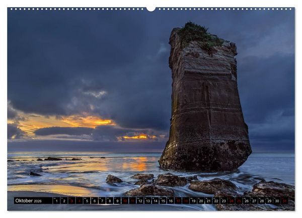 Produktbild: Trauminseln Neuseeland (Wandkalender 2026 DIN A2 quer), CALVENDO Monatskalender