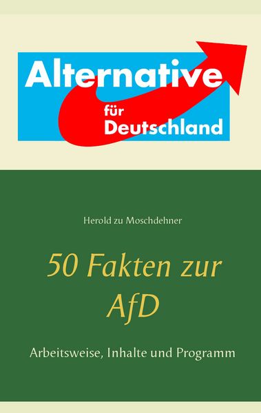 Produktbild: 50 Fakten zur AfD