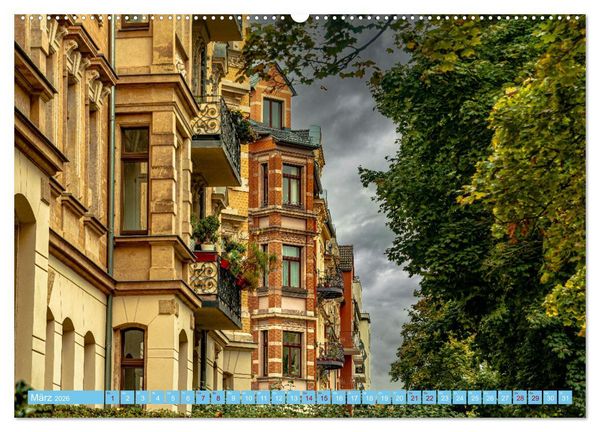 Produktbild: Chemnitz Stadtansichten (Wandkalender 2026 DIN A2 quer), CALVENDO Monatskalender