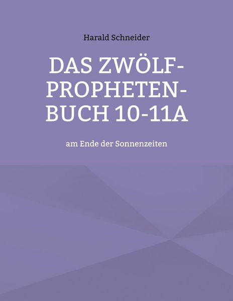 Produktbild: Das Zw&ouml;lf-Propheten-Buch 10-11a