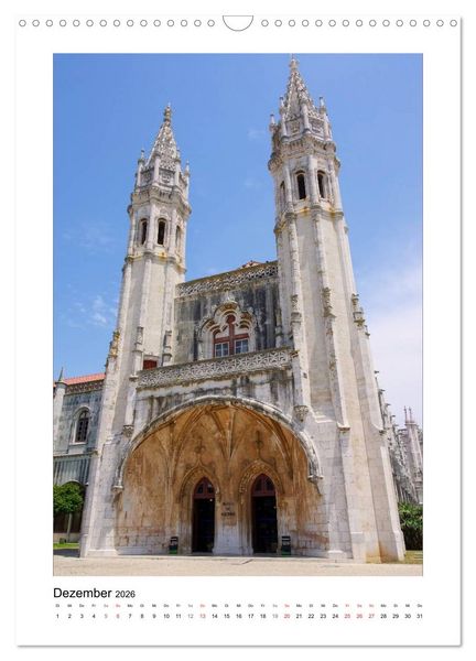 Produktbild: Portugal (Wandkalender 2026 DIN A3 hoch), CALVENDO Monatskalender