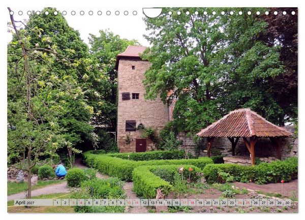 Produktbild: Bad Langensalza - Die Kur- und Gartenstadt (Wandkalender 2027 DIN A4 quer), CALVENDO Monatskalender