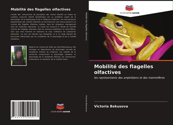 Produktbild: Mobilit&eacute; des flagelles olfactives