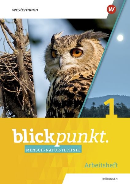 Produktbild: Blickpunkt Mensch-Natur-Technik 1. Arbeitsheft. Thüringen