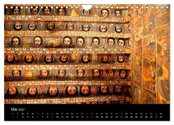 Produktbild: &Auml;thiopien - kulturelle H&ouml;hepunkte im orthdoxen Norden (Wandkalender 2027 DIN A4 quer), CALVENDO Monatskalender