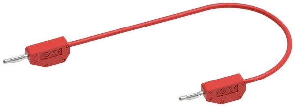 Produktbild: Electro PJP 214-CD1-50R Messleitung Bananenstecker Bananenstecker 0.50m Rot 1St.