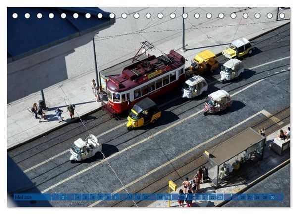 Produktbild: BlickPunkt Lissabon (Tischkalender 2026 DIN A5 quer), CALVENDO Monatskalender