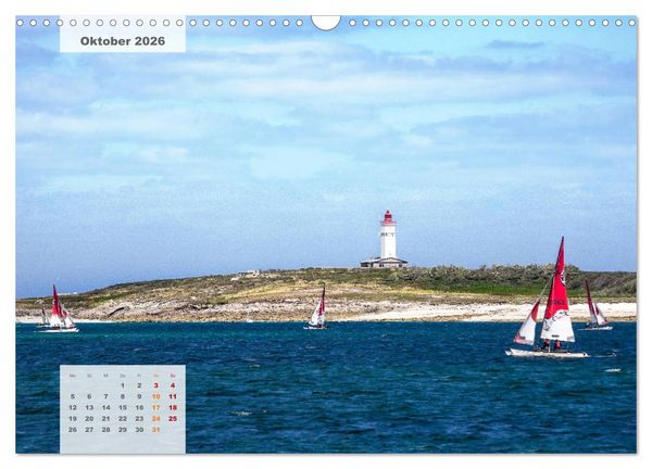 Produktbild: Bretagne - K&uuml;ste im Licht (Wandkalender 2026 DIN A3 quer), CALVENDO Monatskalender