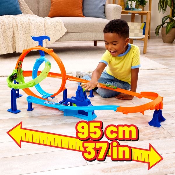 Produktbild: Hot Wheels Stunt Tracks Turbo Looping Set