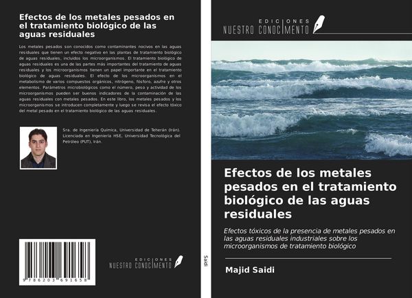 Produktbild: Efectos de los metales pesados en el tratamiento biol&oacute;gico de las aguas residuales