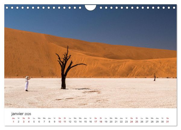 Produktbild: Des&eacute;rt namibien (Calendrier mural 2026 DIN A4 vertical), CALVENDO calendrier mensuel
