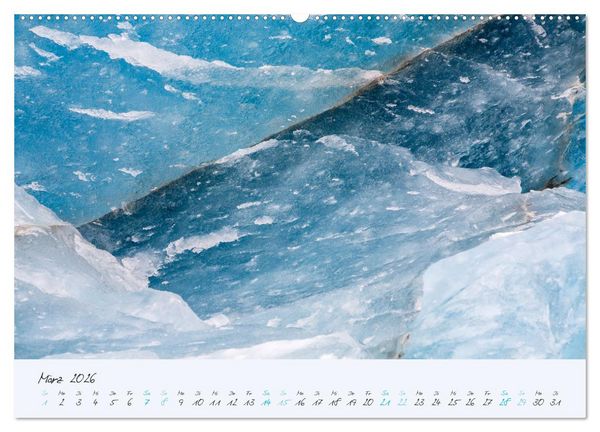 Produktbild: Faszination Eis - In den Fjorden Ostgr&ouml;nlands (Wandkalender 2026 DIN A2 quer), CALVENDO Monatskalender